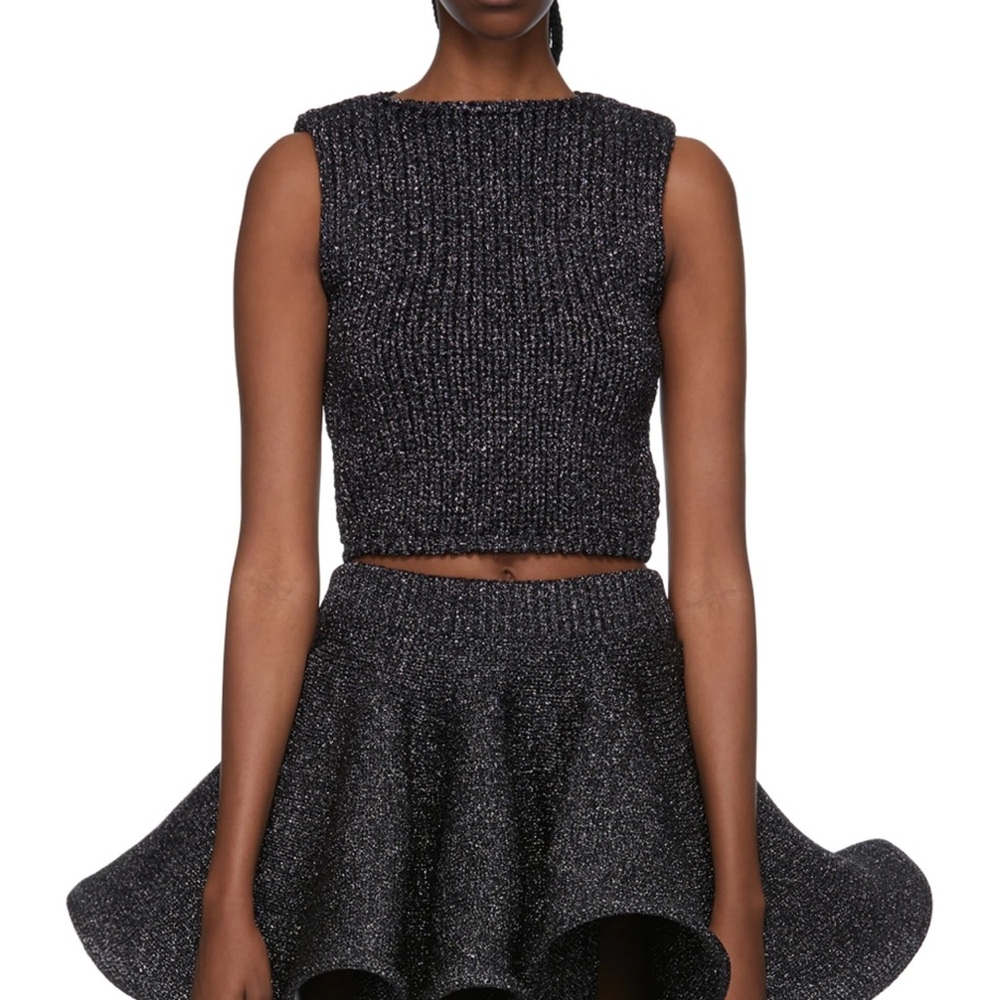 BNWT J.W. Anderson Metallic Knit Tank Top Medium